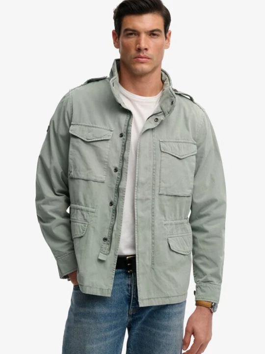 Foto van product Superdry & Co Tussenjas 'M65' pastelgroen