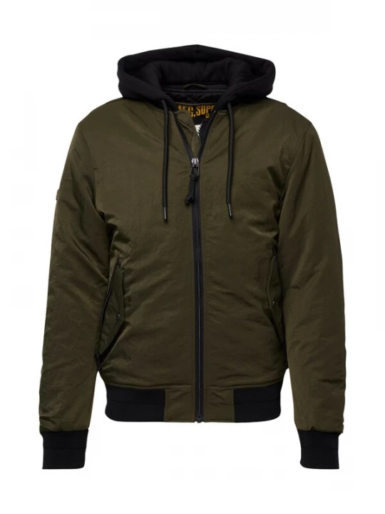 Foto van product Superdry & Co Tussenjas 'MA1' donkergroen / zwart