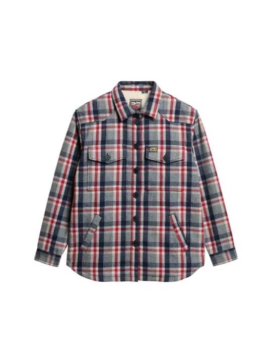 Foto van product Superdry & Co Tussenjas marine / grijs / rood