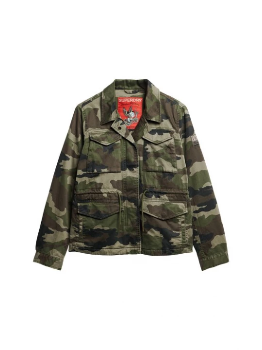 Foto van product Superdry & Co Tussenjas 'Military M65' groen / gemengde kleuren