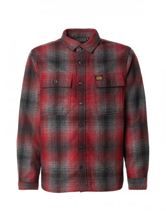Foto van product Superdry & Co Tussenjas 'Miller' grijs / rood