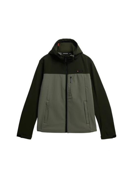 Foto van product Superdry & Co Tussenjas olijfgroen / zwart