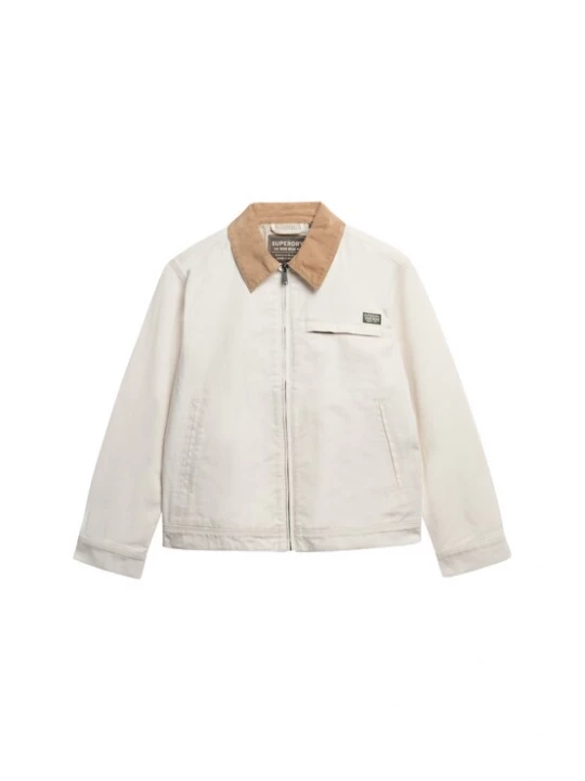Foto van product Superdry & Co Tussenjas 'Ranch' lichtblauw / wolwit