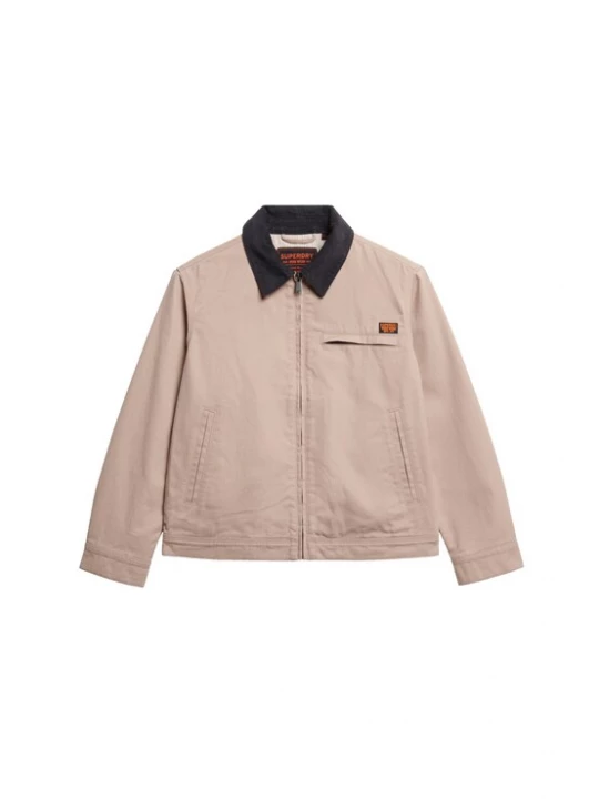 Foto van product Superdry & Co Tussenjas 'Ranch' lichtbruin / antraciet