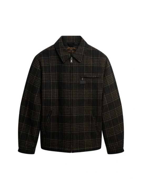 Foto van product Superdry & Co Tussenjas roestbruin / donkerbruin / kaki