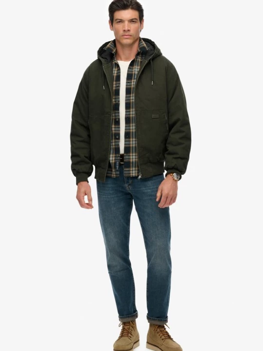 Foto van product Superdry & Co Tussenjas 'Surplus' donkergroen