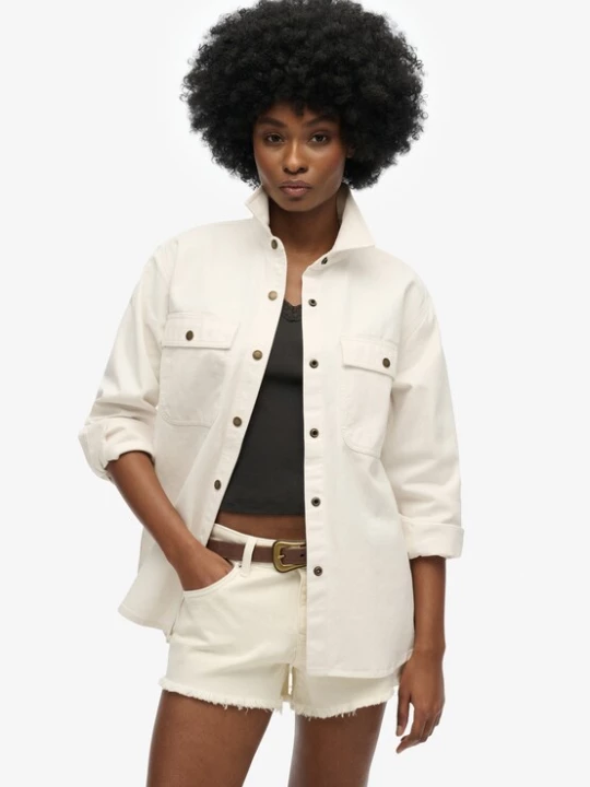 Foto van product Superdry & Co Tussenjas wolwit