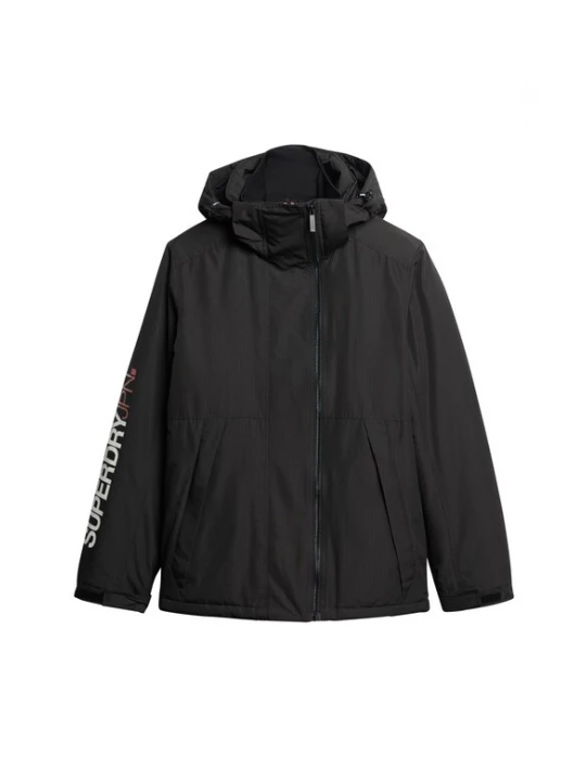 Foto van product Superdry & Co Tussenjas 'Yachter' oranjerood / zwart / wit