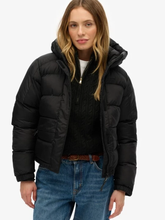 Foto van product Superdry & Co Tussenjas zwart