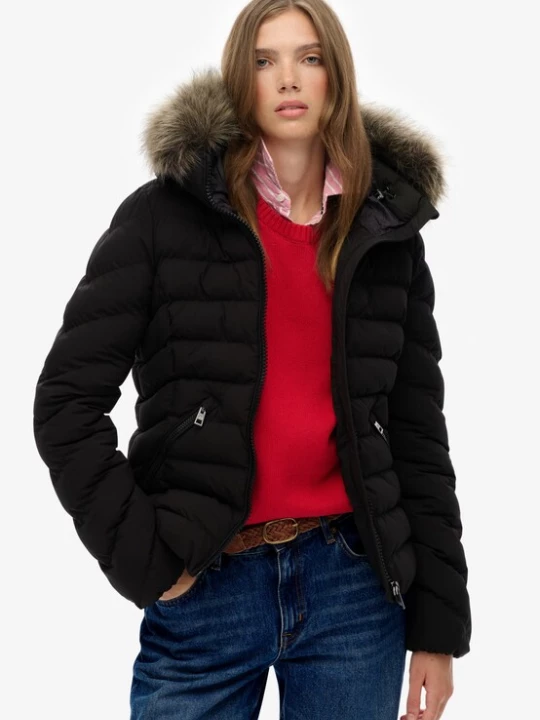 Foto van product Superdry & Co Tussenjas zwart