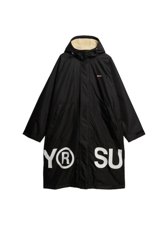 Foto van product Superdry & Co Tussenjas zwart / wit