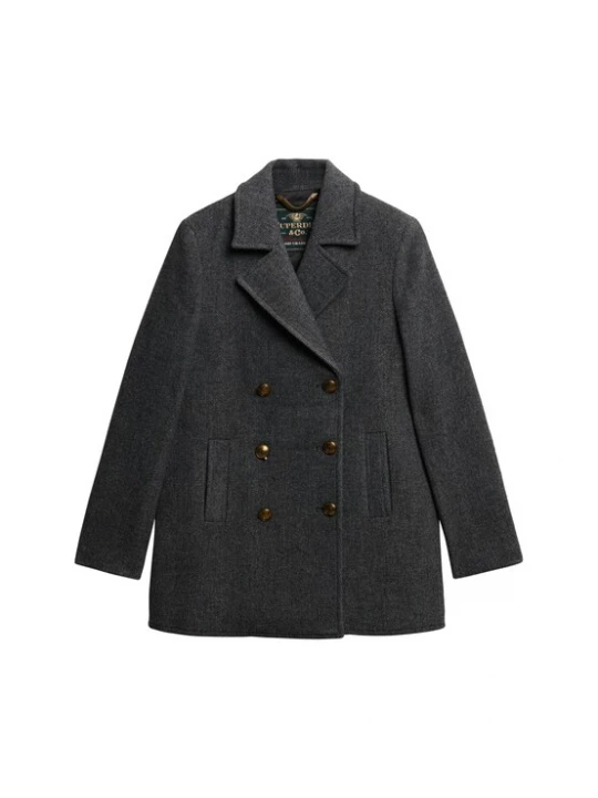 Foto van product Superdry & Co Tussenmantel antraciet / donkergrijs