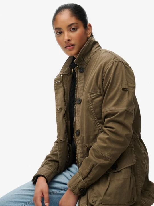 Foto van product Superdry & Co Tussenparka olijfgroen