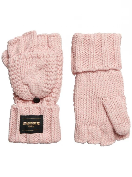 Foto van product Superdry & Co Vingerhandschoenen rosa