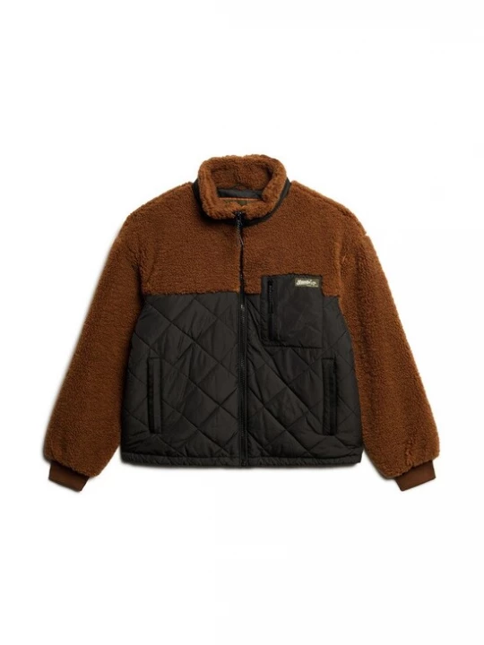 Foto van product Superdry & Co Winterjas bruin / zwart