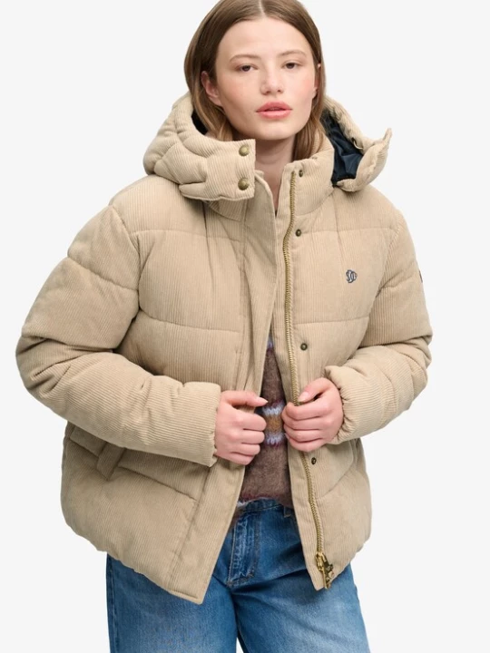 Foto van product Superdry & Co Winterjas cappuccino
