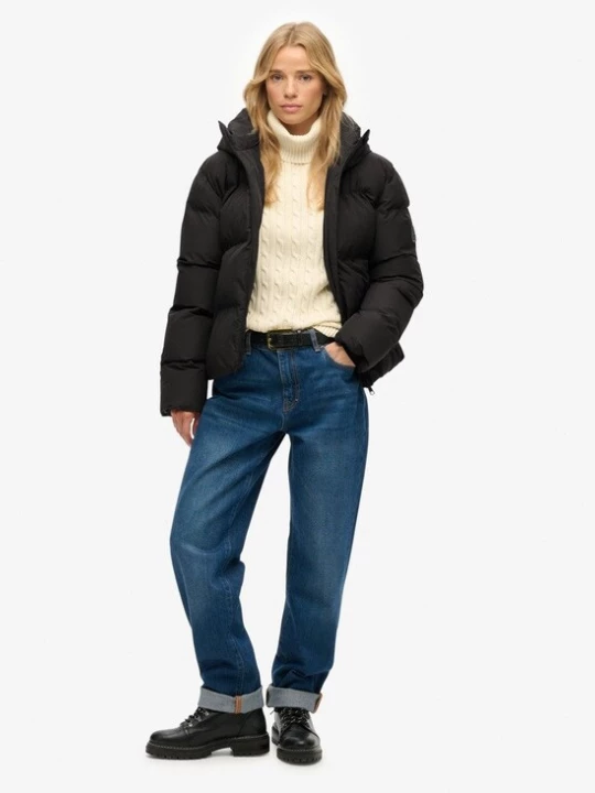 Foto van product Superdry & Co Winterjas 'City' grijs / zwart