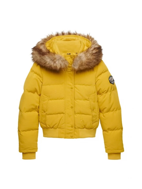 Foto van product Superdry & Co Winterjas 'Everest' bruin / geel