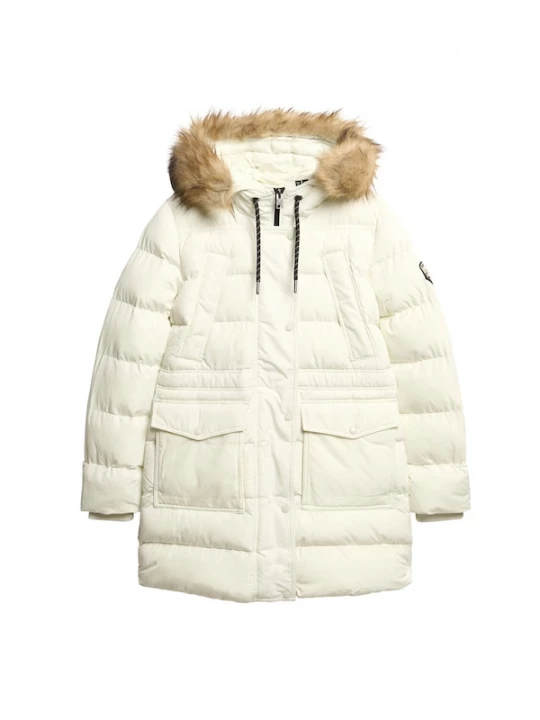 Foto van product Superdry & Co Winterjas ' Everest ' bruin / wit