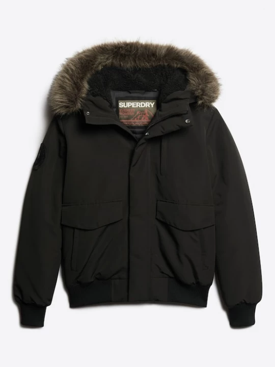 Foto van product Superdry & Co Winterjas 'Everest' bruin / zwart