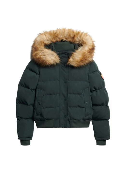 Foto van product Superdry & Co Winterjas 'Everest' donkergroen