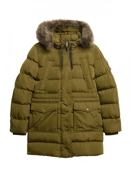 Foto van product Superdry & Co Winterjas 'Everest' olijfgroen