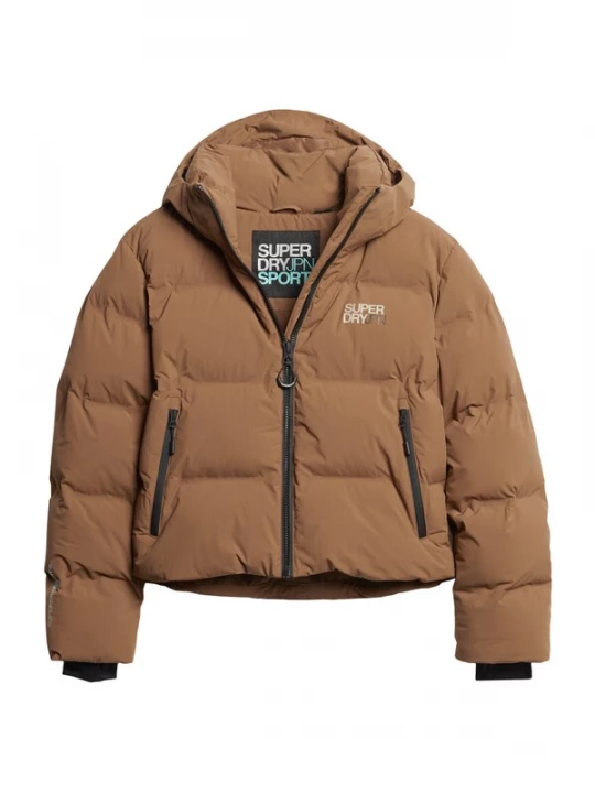 Foto van product Superdry & Co Winterjas hemelsblauw / lichtbruin
