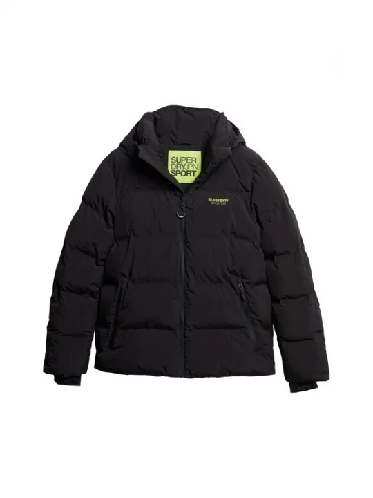 Foto van product Superdry & Co Winterjas lichtgrijs / zwart