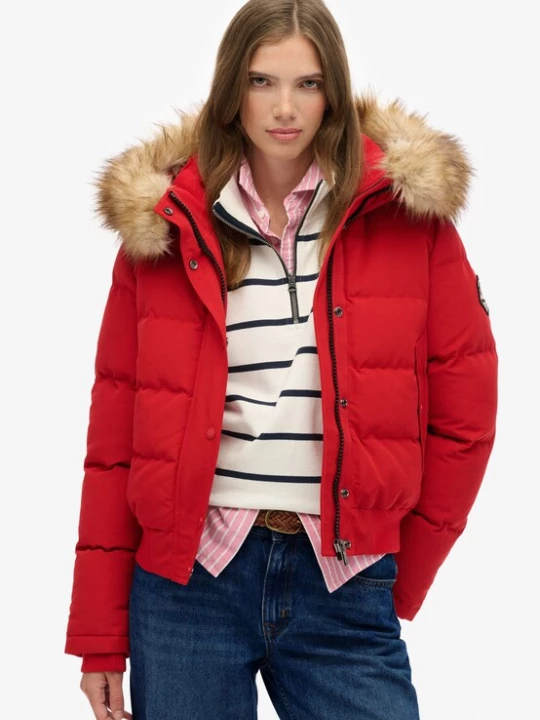 Foto van product Superdry & Co Winterjas rood