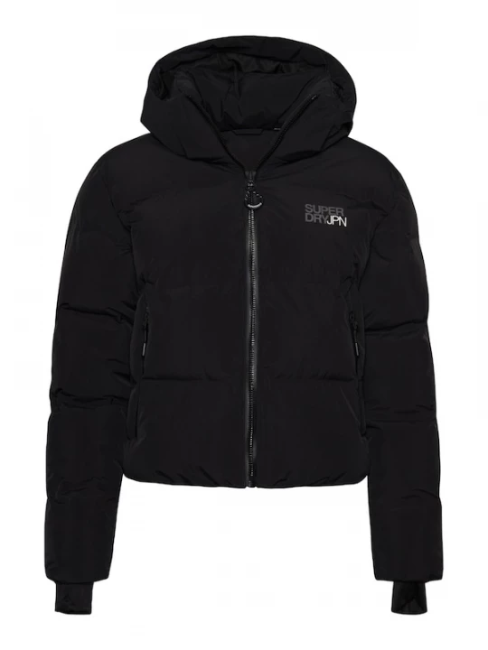 Foto van product Superdry & Co Winterjas taupe / zwart / wit