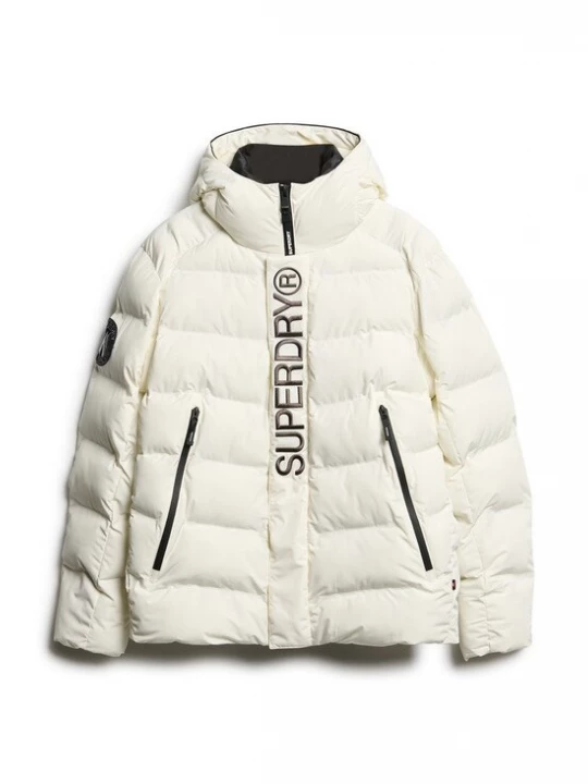 Foto van product Superdry & Co Winterjas zwart / wolwit