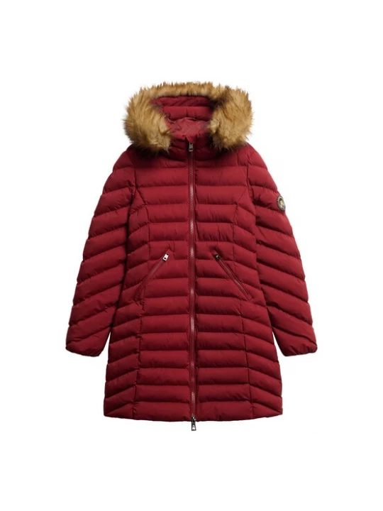 Foto van product Superdry & Co Wintermantel 'Fuji' donkerrood