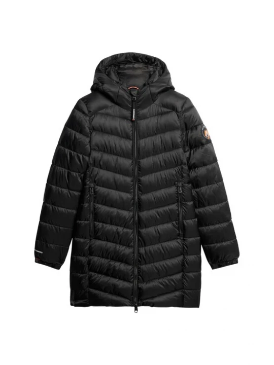Foto van product Superdry & Co Wintermantel 'Fuji' zwart / wit