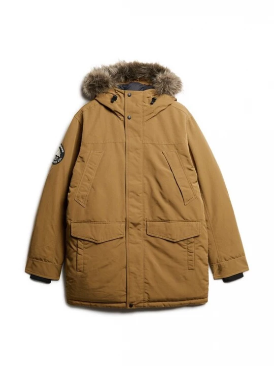 Foto van product Superdry & Co Winterparka 'Everest ' cognac / zwart