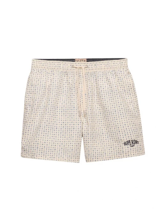 Foto van product Superdry & Co Zwemshorts crème / blauw / navy