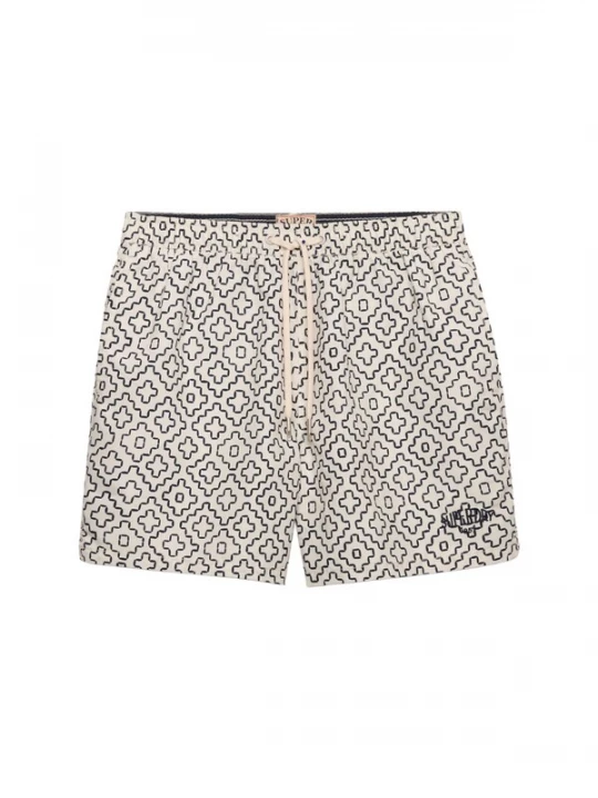 Foto van product Superdry & Co Zwemshorts crème / zwart