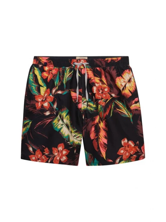 Foto van product Superdry & Co Zwemshorts geel / petrol / rood / zwart