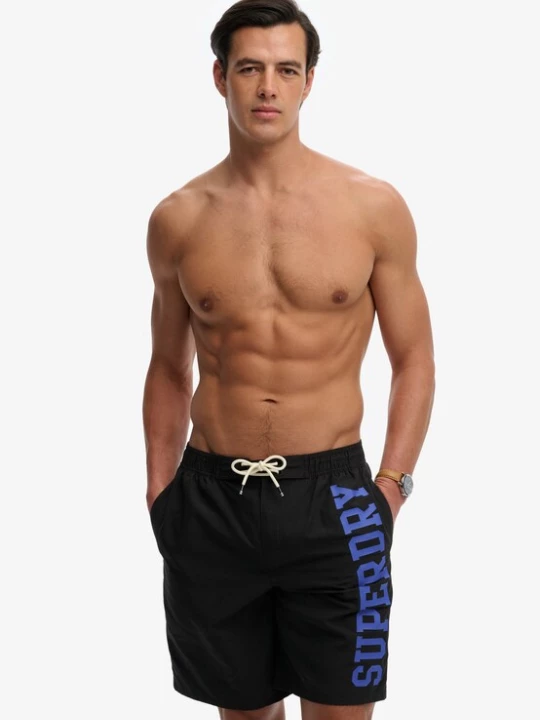 Foto van product Superdry & Co Zwemshorts indigo / zwart