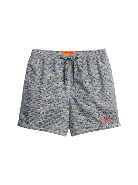 Foto van product Superdry & Co Zwemshorts rood / zwart / wit