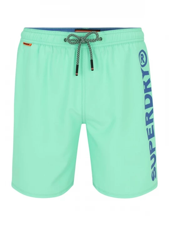 Foto van product Superdry & Co Zwemshorts royal blue / koningsblauw / mintgroen / oranje / zwart