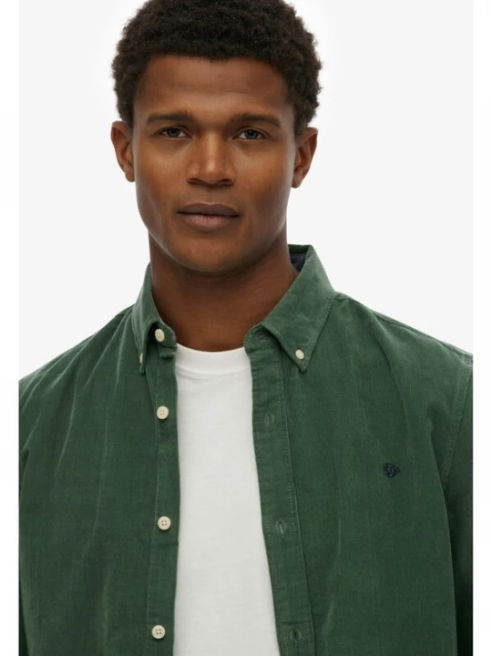 Foto van product Superdry Overhemd donkergroen