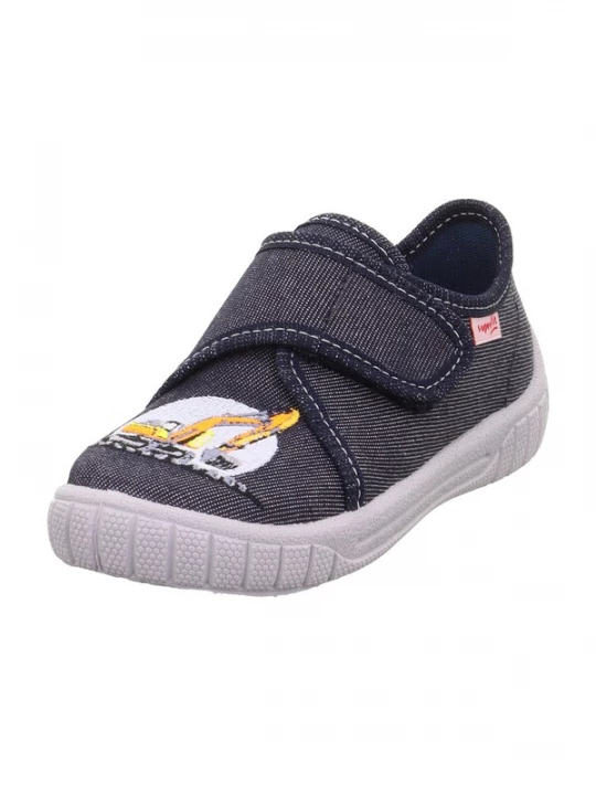 Foto van product SUPERFIT Huisschoenen 'BILL' marine / geel / grijs / wit