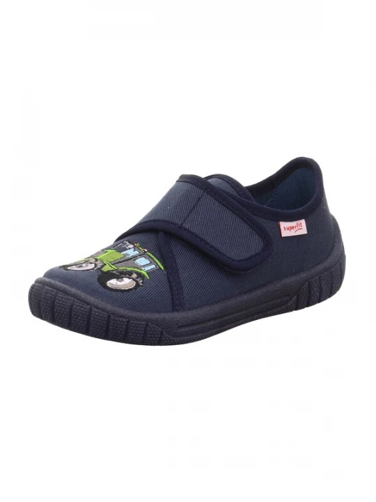 Foto van product SUPERFIT Huisschoenen 'BILL' navy / lichtblauw / grijs / lichtgroen