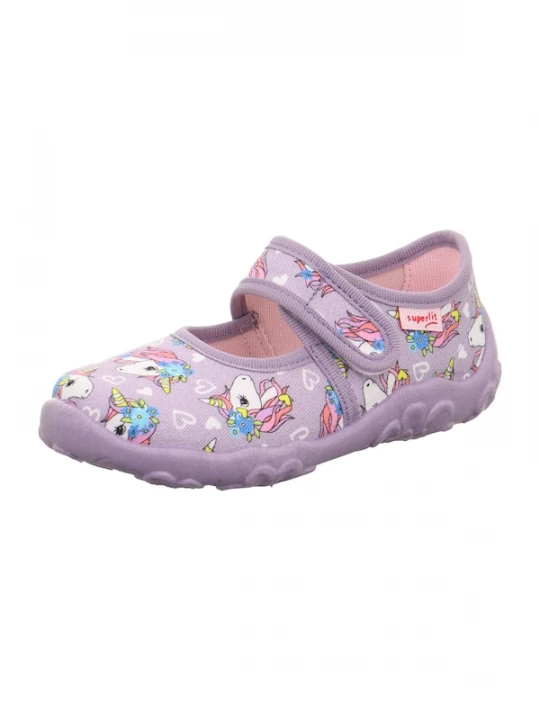 Foto van product SUPERFIT Huisschoenen 'BONNY' blauw / lila / pink / wit