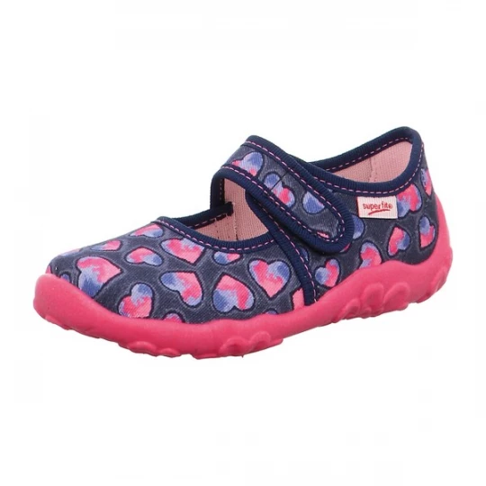 Foto van product SUPERFIT Huisschoenen 'Bonny' blauw / navy / fuchsia