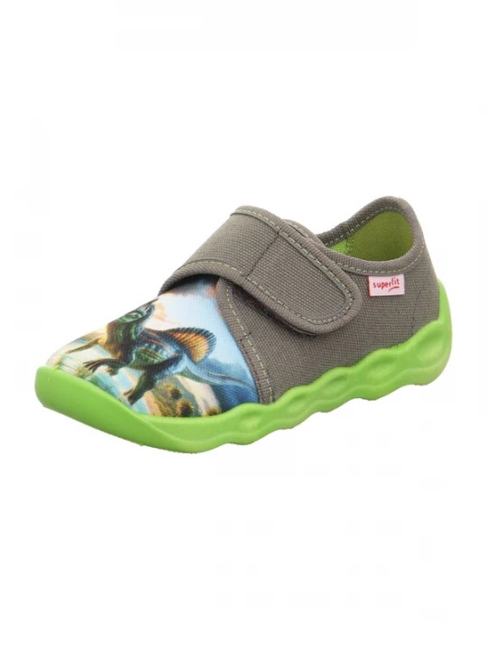 Foto van product SUPERFIT Huisschoenen 'BUBBLE' blauw / navy / grijs