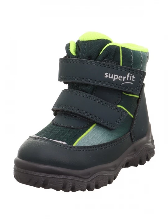 Foto van product SUPERFIT Laarzen 'Husky+' neongroen / lichtgroen / donkergroen / zwart