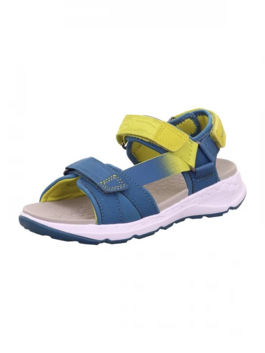 Foto van product SUPERFIT Open schoenen blauw / geel