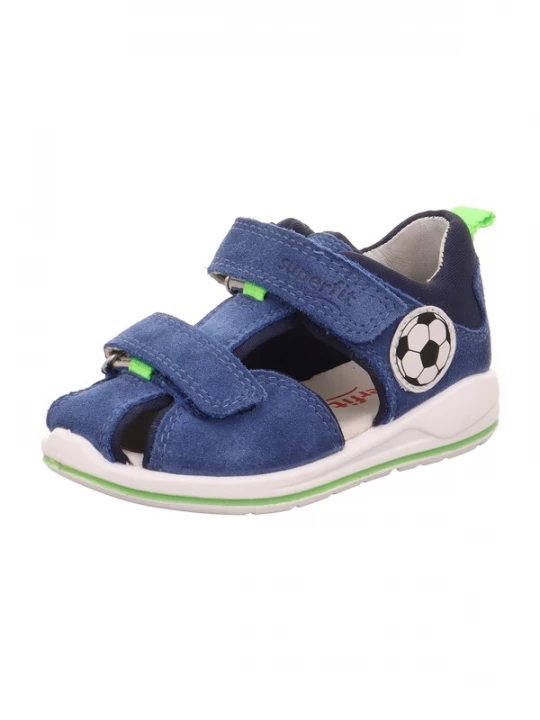 Foto van product SUPERFIT Open schoenen 'BOOMERANG' donkerblauw / zwart / wit