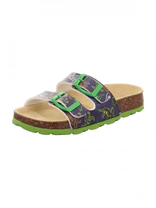 Foto van product SUPERFIT Open schoenen marine / bruin / groen / lichtgroen